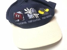 Vintage Mickey Mouse Disney Hat Cap NWT Deadstock 90s Rare Retro New Navy Blue
