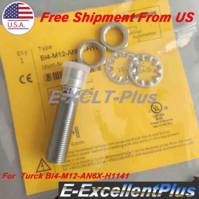 Proximity Sensor Switch For Turck BI4-M12-AN6X-H1141 BI4M12AN6XH1141 10-30VDC
