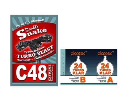 3 x Double Snake C48 + Turbo Klar 24h