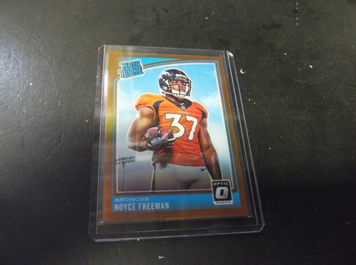 ROYCE FREEMAN 2018 DONRUSS OPTIC #173 BRONZE PRIZM RC DENVER BRONCOS - Afbeelding 1 van 1