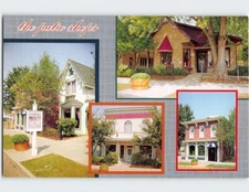 Postcard Patio Shops Dresden Ohio USA