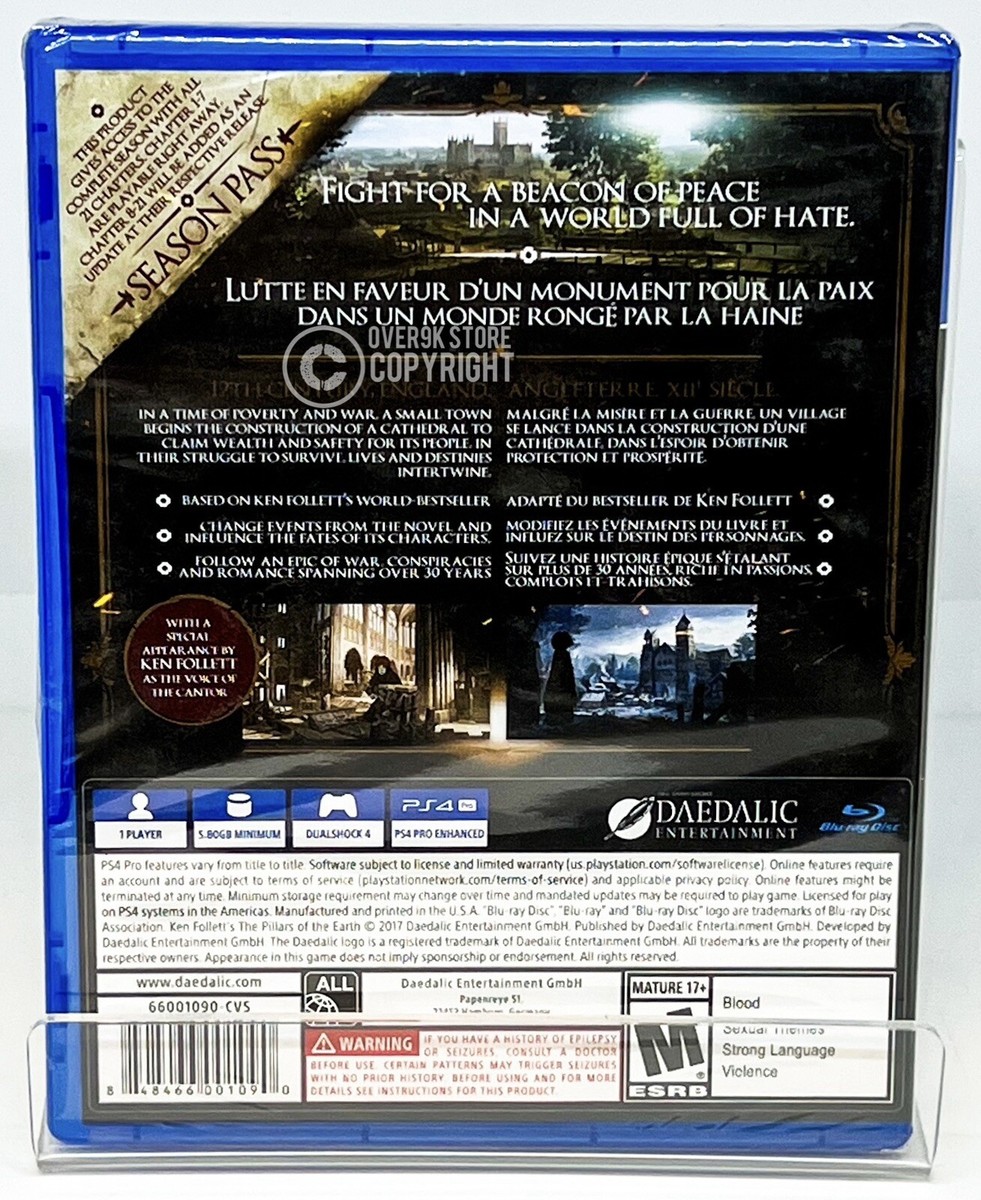 The Pillars of the Earth - PS4 - Brand New | Factory Sealed