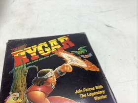 Rygar (Nintendo NES, 1987) Cartucho colgante, caja, funda y espuma de poliestireno