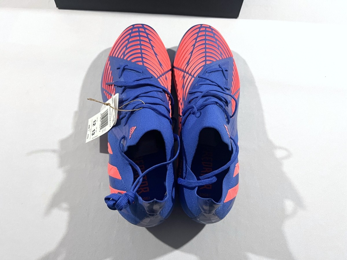 Adidas Predator Edge .1 Low FG H02954 Blue Soccer Football 