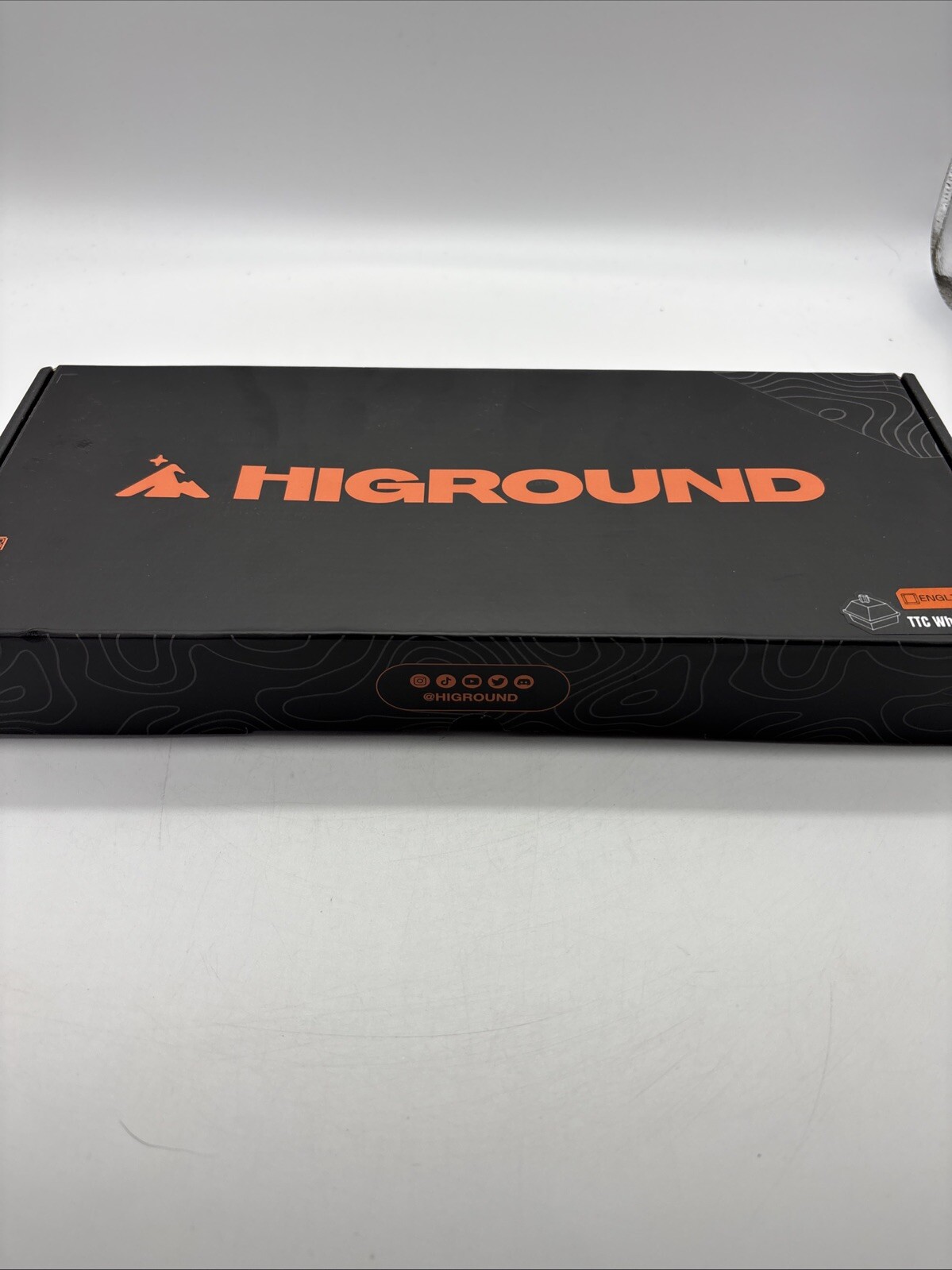 Teclado gamer Higround Snowstone 68K AO 65% con cable, switches lineales Flame, imagen 2