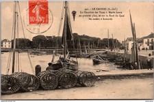 S17631 postcard 44 Le Croisic - la Chambre des vases à tide high