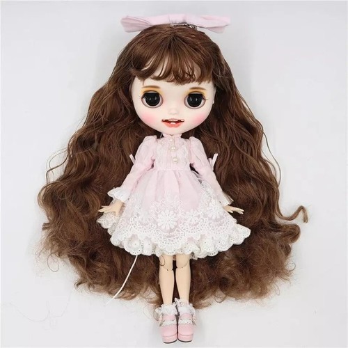 Ropa Para Muñeca Blythe 12" Lindo Vestido Rosa Moda Personalizado Juguete Regalo ICY DBS - Imagen 4 de 24