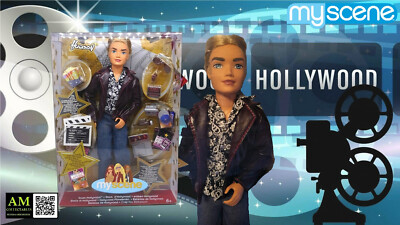 MATTEL - MY SCENE HUDSON GOES TO HOLLYWOOD - MOVIE STAR BARBIE KEN MATTEL 2005
