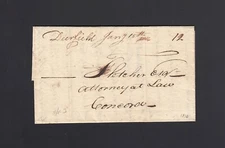 NEW HAMPSHIRE: Deerfield, NH Jan 15, 1816 Manuscript - WAR RATE