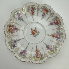 Floral Pattern Design 6" Saucer Plate