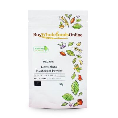 Bio Löwenmähnenpilz Pulver 50g | BWFO | Portofrei UK Festland