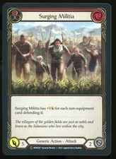 Surging Militia (Red) Foil - Flesh and Blood - Unlimited - Monarch - MON287 - NM