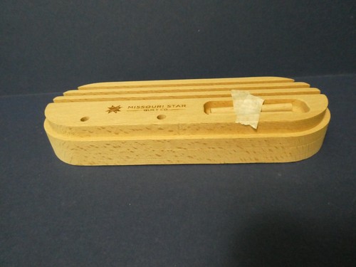 NEW,UNUSED MSQC 2024 JENNY'S COUNTDOWN CHRISTMAS WOOD PRESSING BAR-BOBBIN HOLDER - Picture 7 of 7