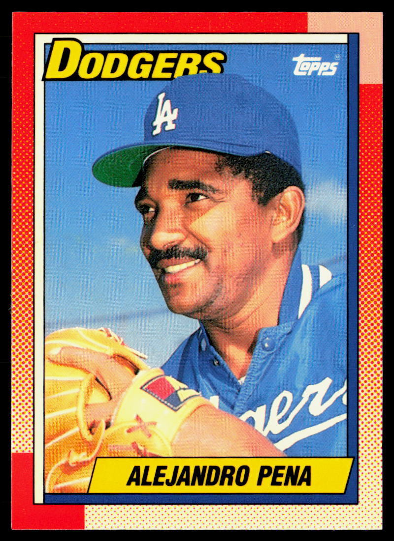 Alejandro Pena 1990 Topps Tiffany #483