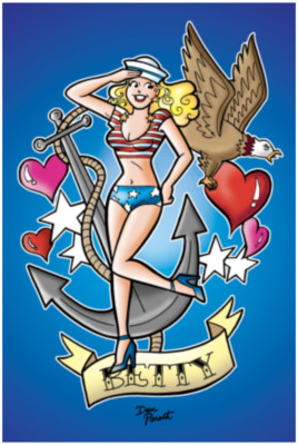 Cursed Library Omega #2 Dan Parent Betty Tattoo Variant NM