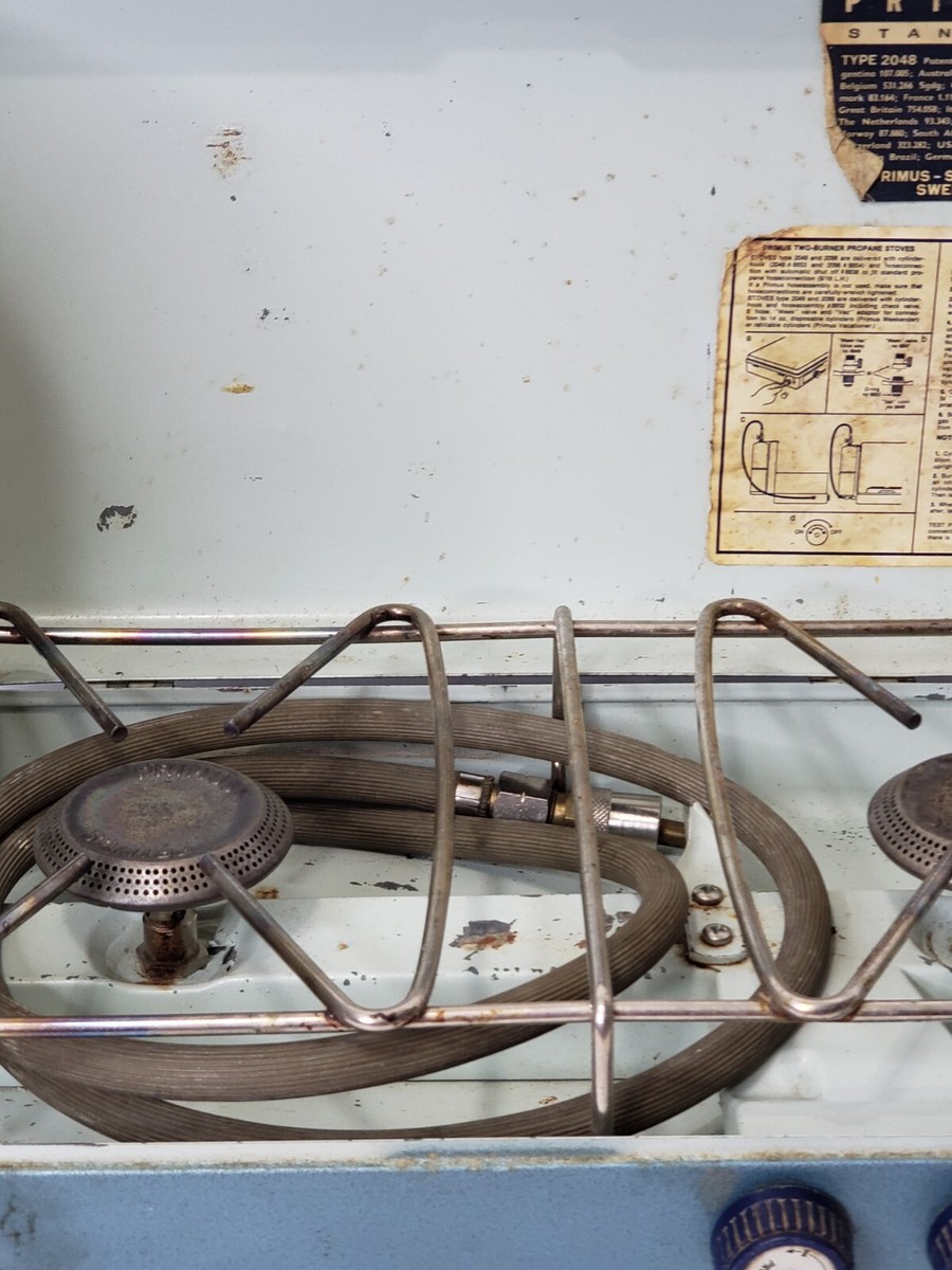 Vintage Primus Camp Stove Swedish 2048 Camping Tailgate