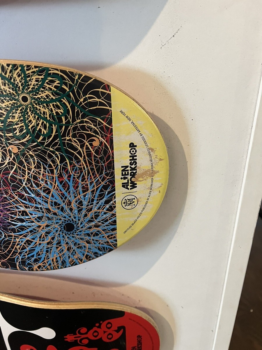 RYAN McGINNESS x AWS 'Art History 2014 RARE Skateboard Deck