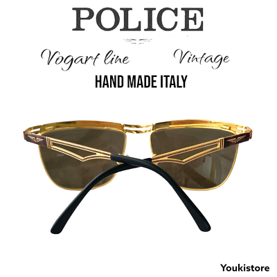 POLICE Vogart line occhiali da sole 2179 A20 RARE VINTAGE 80s HAND