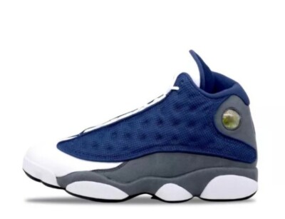 Size 11.5 Air Jordan 13 Retro Mid Flint Blue Mens Basketball Shoes 414571-404 71yiaMVhv-L._AC_UY900_.jpg main image 4
