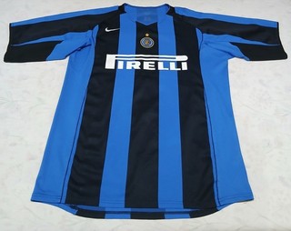 Inter Milan Nike 2004/05 Men's Size XL Vintage Home Football Authentic Shirt