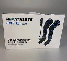 Reathlete AIR-C + Heat Portable Air Compression Leg Massager w/ Remote EUC