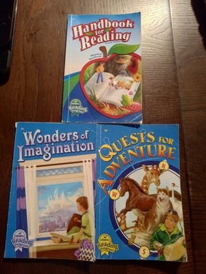 Abeka 2nd Grade Readers Set Of 2 And 1st-3rd Grade Handbook For Reading Acceptab