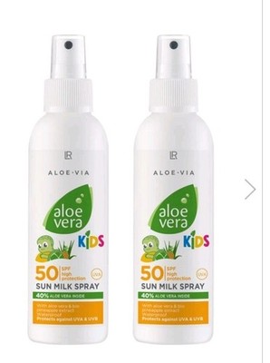 LR Aloe Vera sun set 2 x Kinder Sonnenmilchspray LSF 50 MHD 11/25