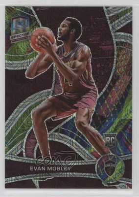 2021-22 Panini Spectra Rookies Meta Prizm 25/25 Evan Mobley #101 Rookie RC 4f5