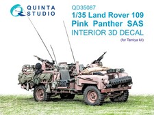 Quinta Studio 1/35 Land Rover 109 Pink Panther SAS 3D Interior (Tamiya)