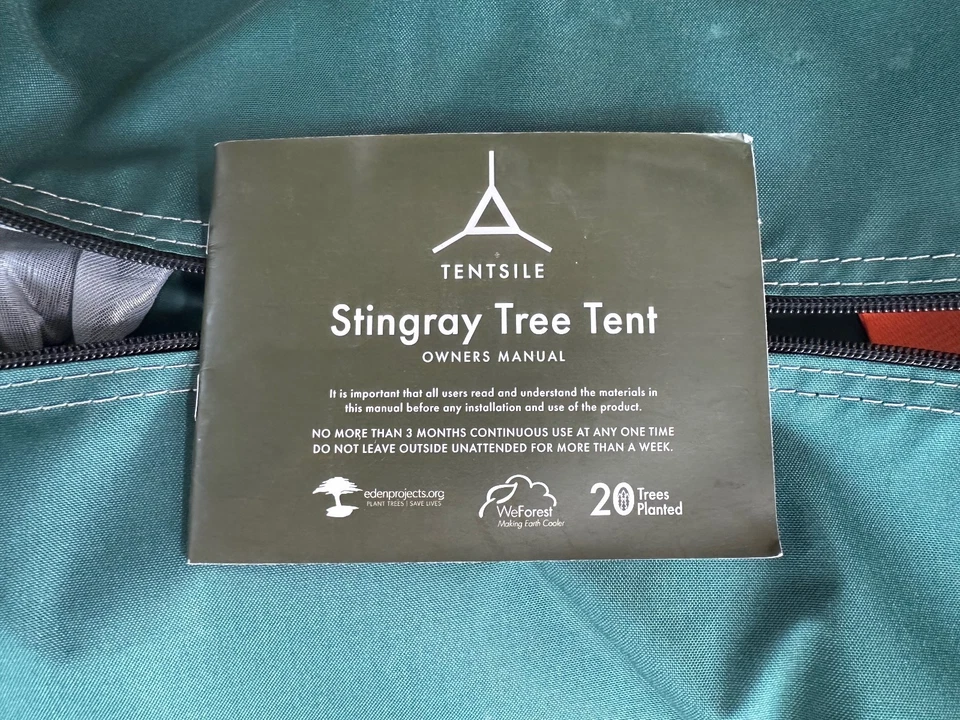 Tienda de campaña para árbol para 3 personas Tentsile Stingray Lite (3,0) Foto 2 de 3