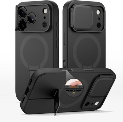 SURITCH Case for iPhone 17 Pro Max/17 Pro/ 17e /17 with Camera Cover for MagSafe