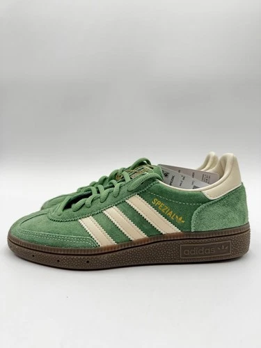 Adidas Men’s Handball Spezial Originals Size 10.5 Green/Gum IG6192|