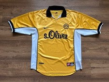 VINTAGE BORUSSIA DORTMUND GERMANY 1998/2000 HOME FOOTBALL SHIRT JERSEY NIKE