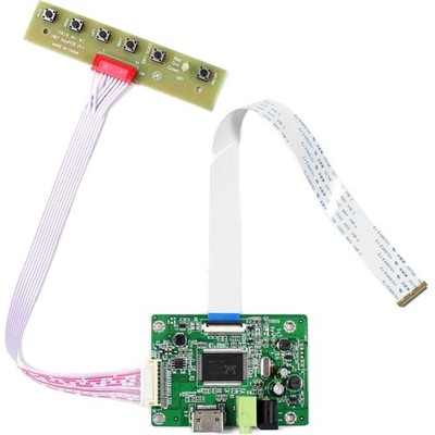 30pin EDP LCD Controller Karte für verschiedene Bildschirmgrößen 1366x768