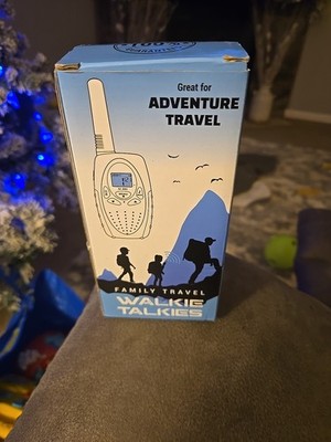 Family Travel 2 Walkie Talkies Orange  