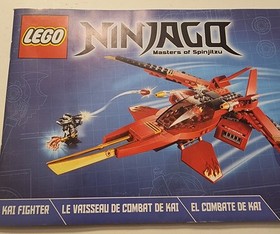 LEGO Ninjago Master of Spinjitzu 70721 Kai Fighter Instruction Manual ONLY!