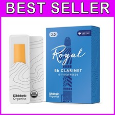 D'Addario Woodwinds Royal Bb Clarinet Reeds 10-Pack