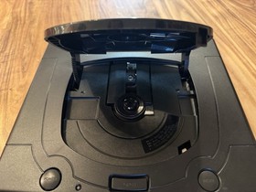 SEGA Saturn Black Console With Controller Tested With Cords Official Controller