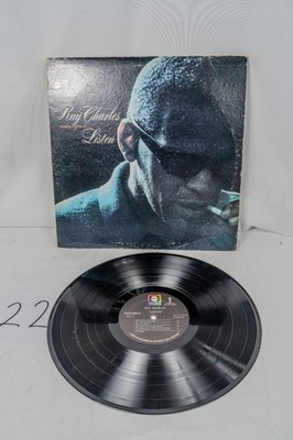 Ray Charles - Invites You to Listen LP Vinyl Record ABC ABC-595 1967 Soul Jazz