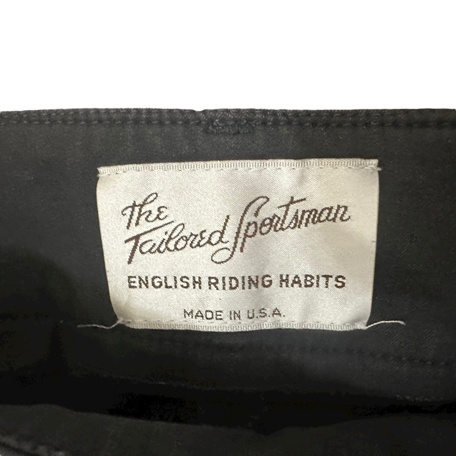 The Tailored Sportsman English Riding Pants Women's 28x26 Equestrian Gray Horse