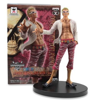 Banpresto Grandline Men Vol. 17 One Piece DXF 6.5'' Donquixote Doflamingo Figure