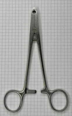 AESCULAP FF003R ANLEGE-ABNEHMEZANGE RANEY SKALPCLIP Made in Germany - Bild 1 von 3
