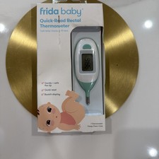 Fridababy Quick Read Flexible Tip Rectal Baby Thermometer Keep Clean Case New