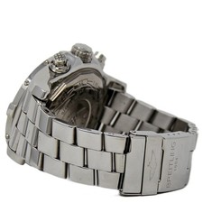 Breitling Super Avenger 48mm A13370 White Mother of Pearl Diamond Steel #476-1 3