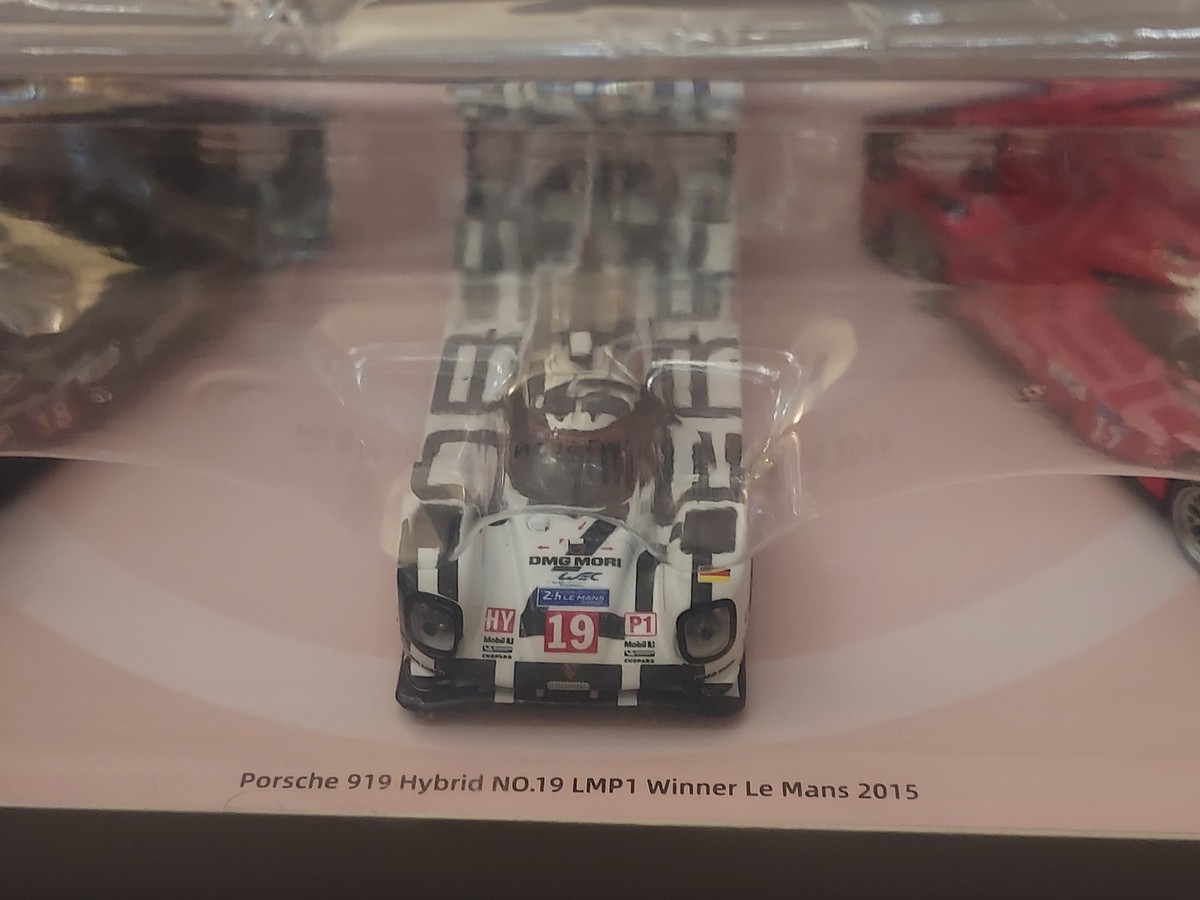 1/64 diecast Sparky Porsche 919 Hybrid 2015 24 Hours LeMans 3 pack