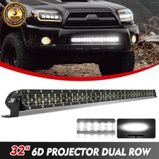32 Inch Led Light Bar Silm Row Spot Flood Combo Drl Truck Offroad 4wd Atv Suv