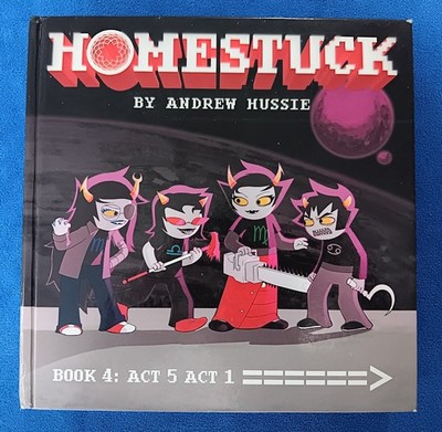 Homestuck Book 4: Act 5 Act 1 (2019, Viz Media, Hardcover, 1st Printing) Hussie