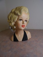 7 Inch Relpo 2089 Original Marilyn Monroe  Dress Head Vase