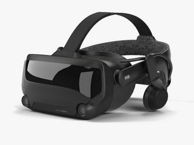 Valve Index VR Headset ONLY Black V003614-00 SteamVR PC Virtual Reality HMD