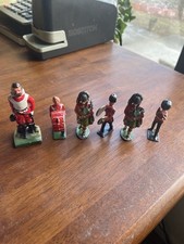 Vintage Lot of 6 Lead Figures, Band Members, Soldier and Guard
